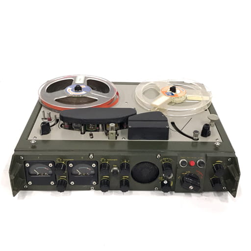 AEG Telefunken M-36 ミリタリーオープンリールデッキ テープレコーダー 軍用 オーディオ機器
