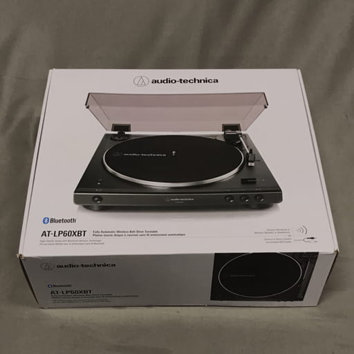 audio-technica AT-LP60XBT オーディオテクニカ フルオートレコードプレーヤー