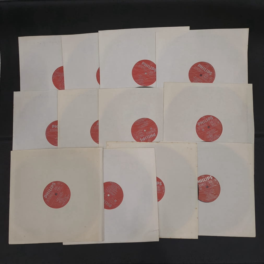 PHILLIPS ヘブラー モーツァルト ピアノ協奏曲全集 LPレコード 12枚組 BOX
