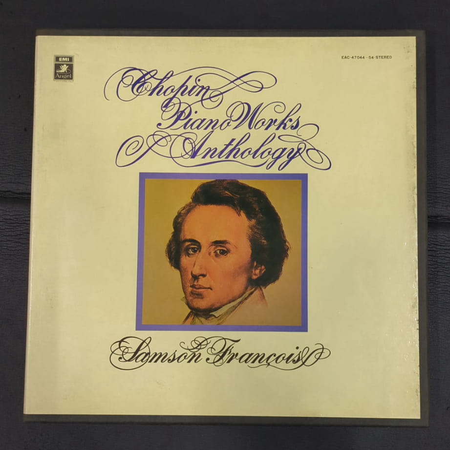サンソン・フランソワ ショパン ピアノ音楽全集 EAC-47044～54 EMI Angel LPレコード